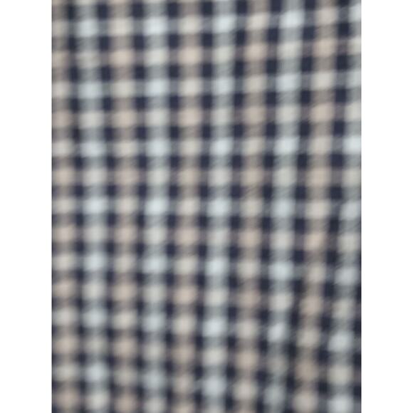 Nat Nast Size M Long Sleeve Blue Check Plaid Button Down Casual Shirt Pocket... - Picture 7 of 9